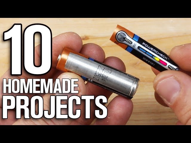 10 Homemade Projects - 10 Easy & Simple Hacks!