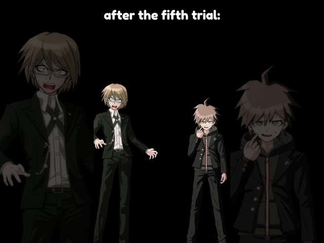 after the fifth trial: #danganronpa #thh #naegami