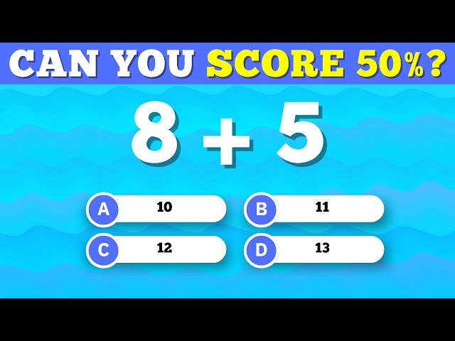 Only 1% Can Solve These Math Puzzles! 😳🔥 | Are YOU Smart Enough? Easy to Impossible | Quiz Bunny