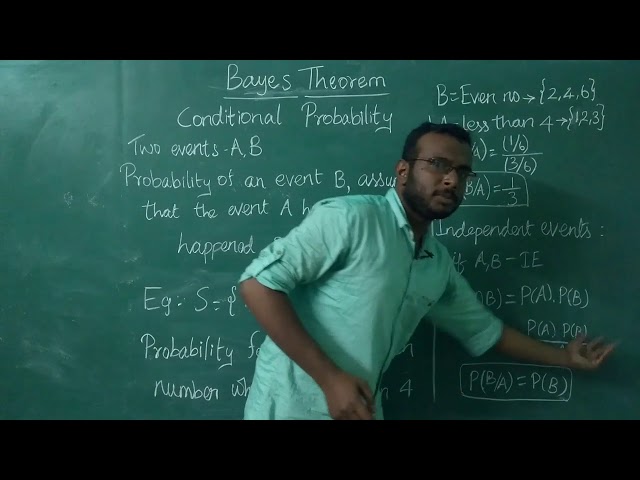 Bayes' Theorem - Probability in tamil