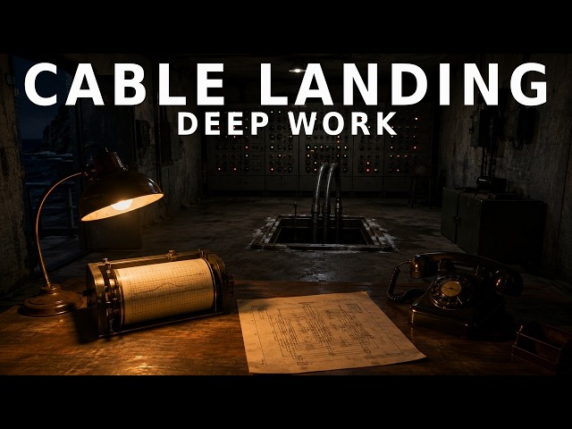 EVERYTHING PASSES THROUGH THIS ROOM | Undersea Cable Landing | Dark Ambient for Deep Work | 2 Hours