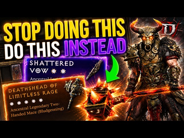 Diablo 4 Horadric Cube Guide: The SECRETS to Godly Transfigured Gear