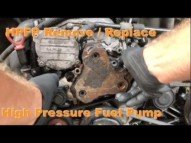 High Pressure Fuel Pump Removal & Reinstallation OM647 Sprinter