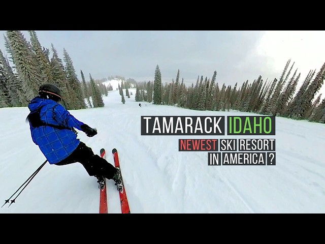 Skiing at Idaho's NEWEST Resort (and it might be the BEST?)