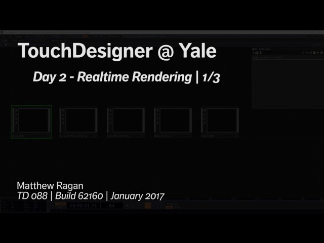 Day 2 - Realtime Rendering 1/3