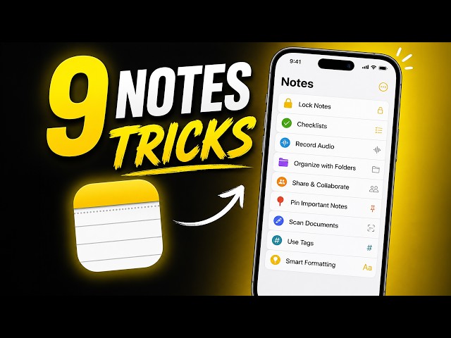 Notes for iPhone is AMAZING When You Know How To Use it (9 Tips)