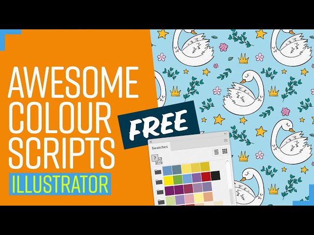 Illustrator Script Tutorial | Recolouring artwork