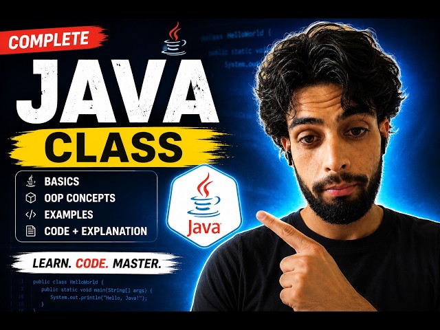 What is a Class in Java? (Easy Explanation with Examples)