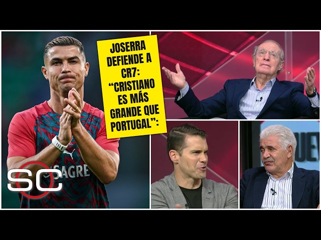 El TUCA y JOSÉ RAMÓN se CRUZARON por el BERRINCHE de CRISTIANO RONALDO con PORTUGAL | SportsCenter