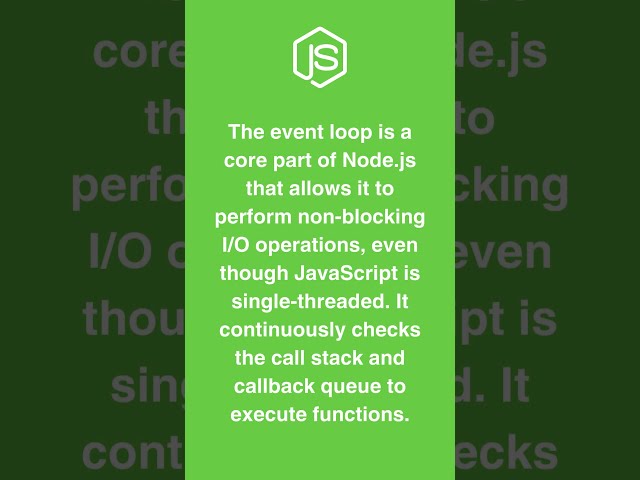 Node.js Event Loop