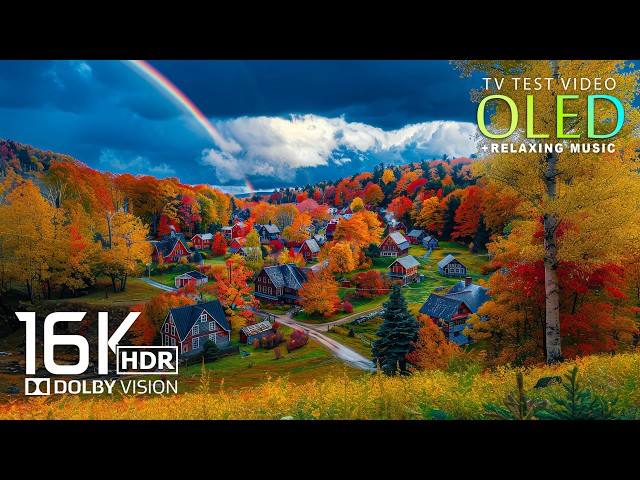 Heaven of Earth Dolby Vision 120fps | 16K HDR OLED Nature Test (8K/4K Video TV)