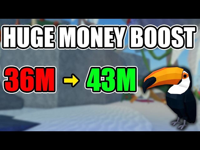 This NEW Toucan CAN Boost Your Money In Fisch