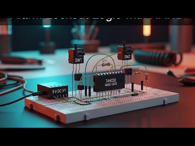 Practical case: Alarm Lockout Logic with NAND