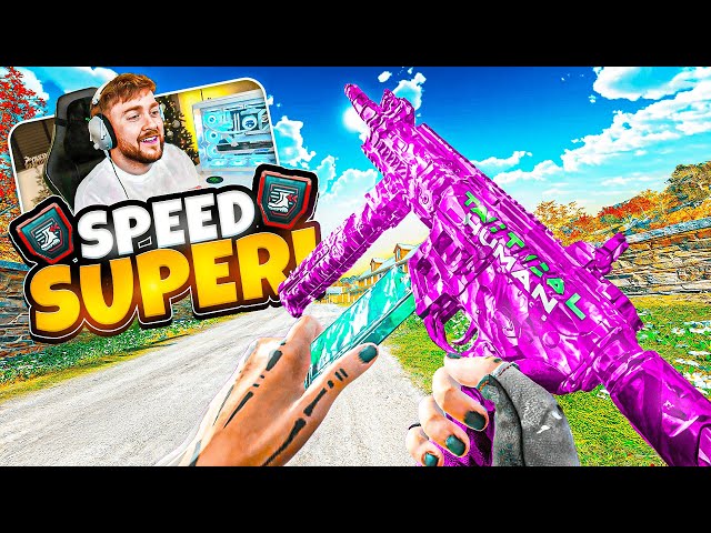 MAX SPEED Superi + Sprinter Perk is BROKEN in Warzone 🙏😭