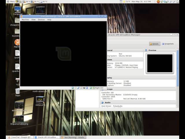 Booting Linux Mint in VirtualBox from a RAM Disk