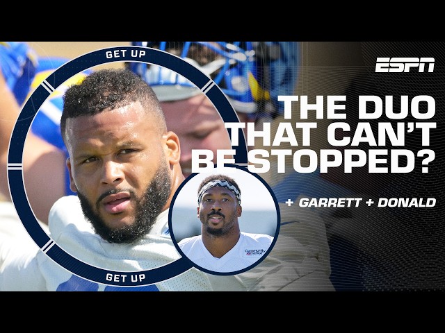 Would ANYONE be able to beat the Rams if Aaron Donald comes back?! 😬 | Get Up