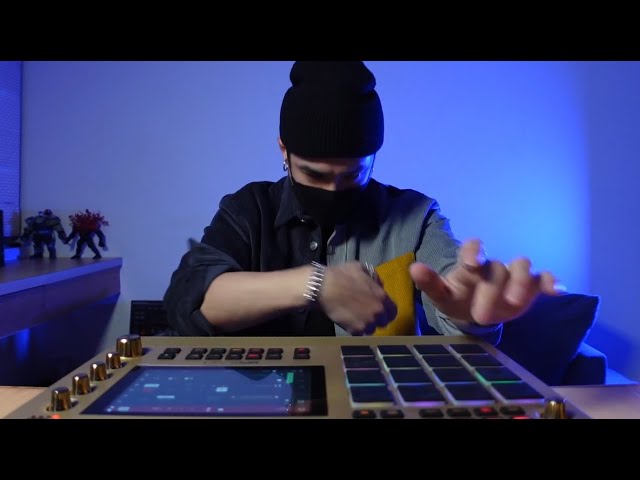 Finger Drumming｜ Akai MPC Live 2 Gold Edition｜Trap  HipHop Rap Type Beat Live II 取樣機 手指鼓｜人四 JENSZU