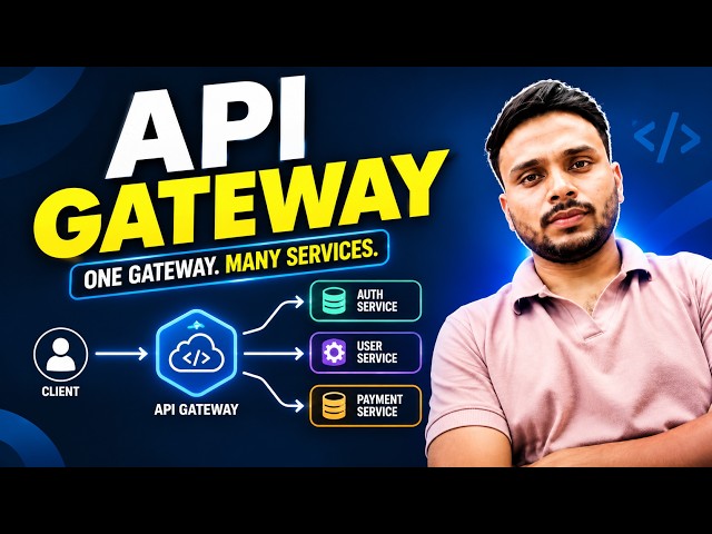 API Gateway Explained: How to Connect Multiple Microservices 🚀