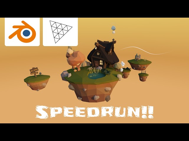 Converting a Blender tutorial into a 3D website with three.js [Speedrun]