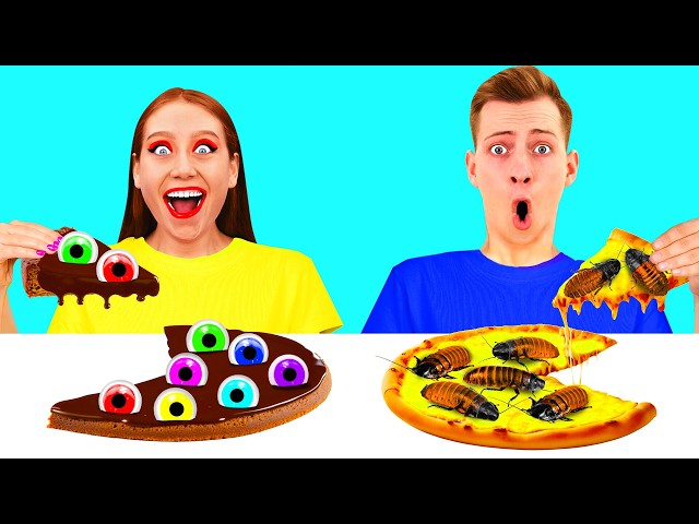 تحدي تزيين البيتزا | التحدي المجنون PaRaRa Challenge