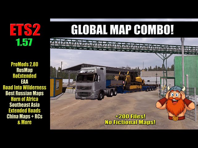 🔥 GLOBAL MAP COMBO 🗺️ ETS2 1.57 | NORDIC HORIZONS + ProMods + RusMap + EAA 🛠️ LOAD ORDER & Links 🚛
