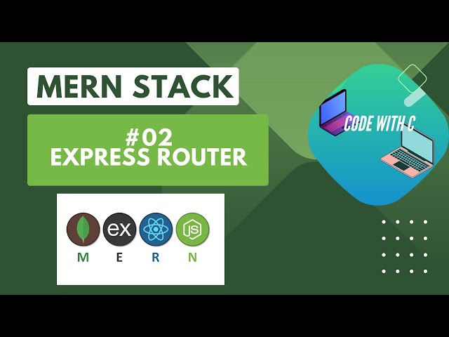 How to Build MERN Stack Todo App (MongoDB, Express, React, Node.js) #2 - Express Router