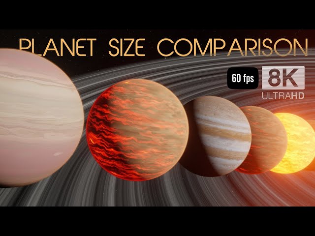 space planet comparison