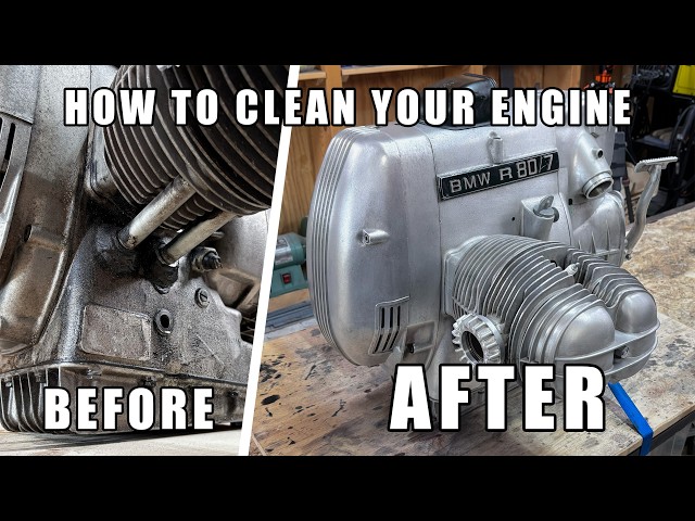 How To Clean A Motorcycle Engine | Complete Guide