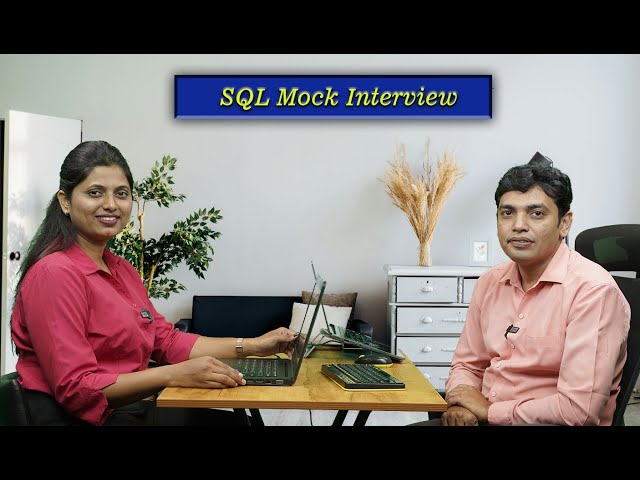 SQL Interview Question | One Of The Best Mock Interview For Freshers & Beginners | sql live Classes