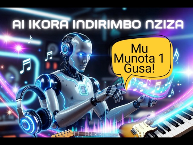 Ntabwo wabyiyumvisha pe! AI igukorera indirimbo nziza mumunota 1