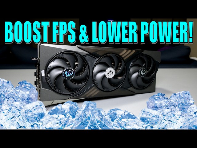 Undervolt Your Nvidia GPU NOW! More FPS, Less Power Test With 5070Ti