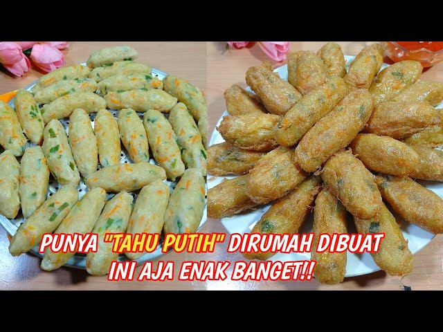 WITH A CAPITAL OF 3K TOFU, YOU CAN MAKE ECONOMICAL TOFU SEMPOL THAT IS CHEWY, SOFT AND TASTY