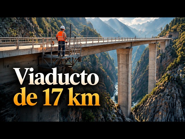 Viaducto de 17 km: El reto de ingeniería que desafía a la gravedad