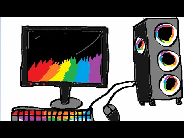 How to Draw a Computer Step by Step (Easy Tutorial)