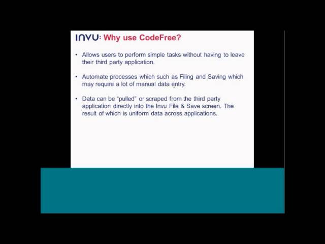 CodeFree Webinar
