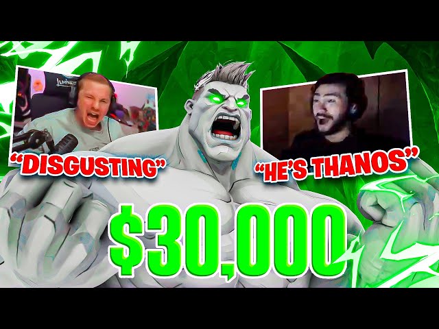 Streamers React to the Rank 1 Hulk Carrying a $30,000 Tournament