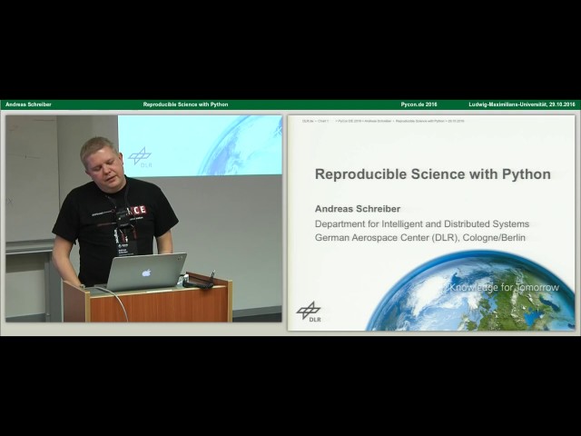 Andreas Schreiber - Reproducible Science with Python