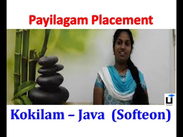 Motivational Videos  - Kokilam (Softeon) - Java Training in Chennai- Payilagam