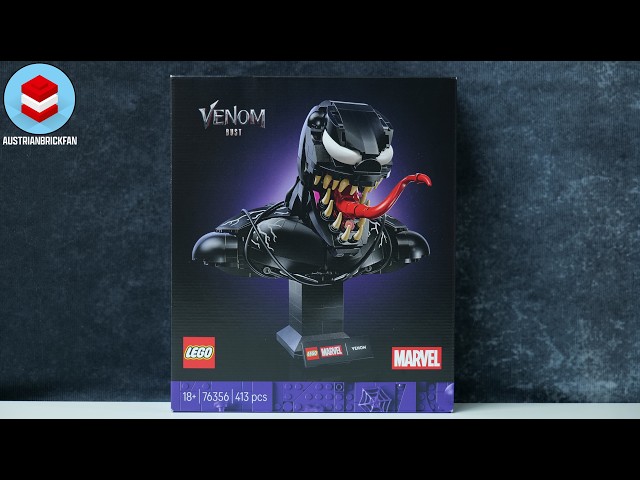 LEGO Marvel Super Heroes 76356 Venom Bust - LEGO Speed Build Review