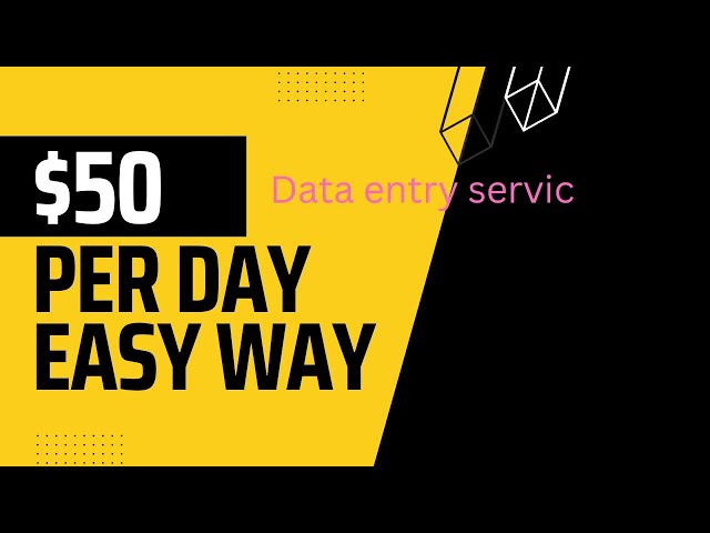 Data entry service