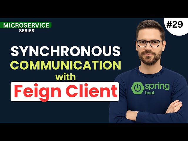 Synchronous Communication in Microservices | Inventory Stock Check using Feign Client | Spring Boot