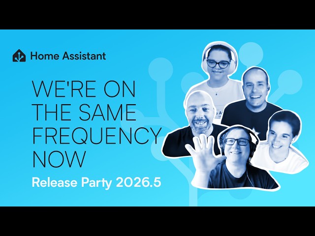 Home Assistant 2026.5 Release Party