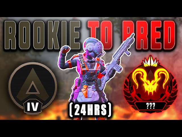 HOW FAR CAN AN OG APEX PREDATOR RANK IN 24 HOURS?!