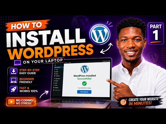 WordPress on YOUR Laptop (FREE & EASY! - 2026 Guide)