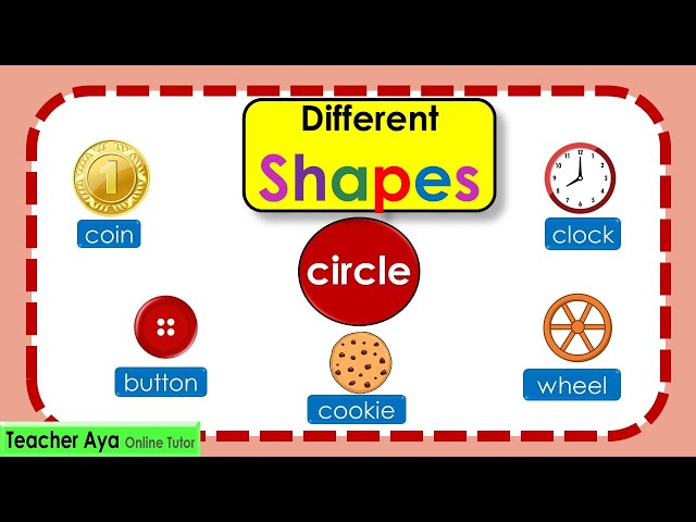 Different shapes | Learn the different shapes | Examples of different shapes