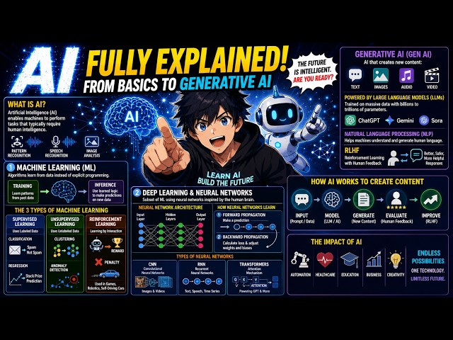 Artificial Intelligence Explained  Machine Learning, Deep Learning & Generative AI