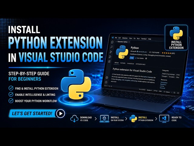 Connect Python to Visual Studio Code in Minutes 🐍