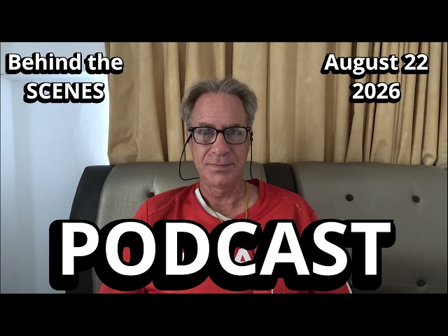 BTS Podcast - What happens when you drop your passport into the toilet? And other stories...
