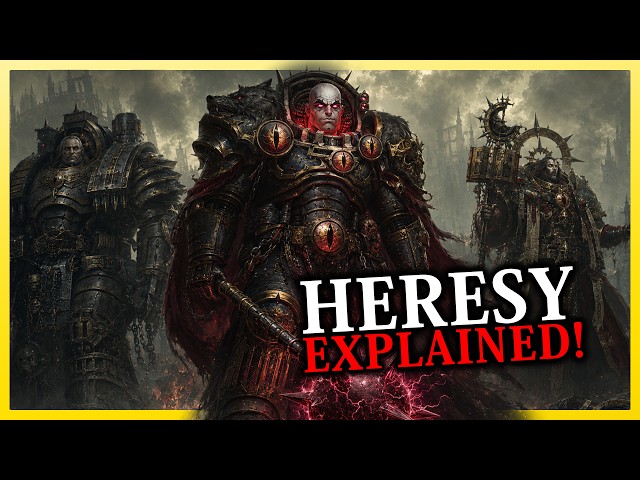 The Complete HORUS HERESY Explained in 39 Minutes