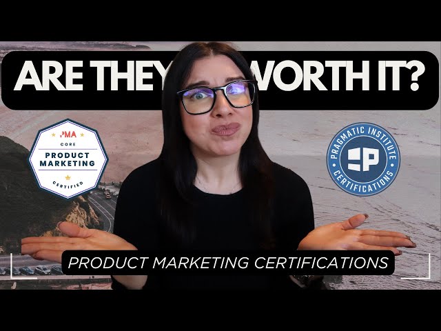 are product marketing certifications worth it | pma vs pragmatic marketing review